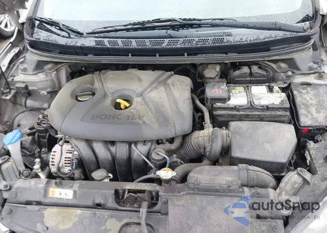 2014 Hyundai Elantra Limited from USA, damaged, VIN 5NPDH4AE6EH484388